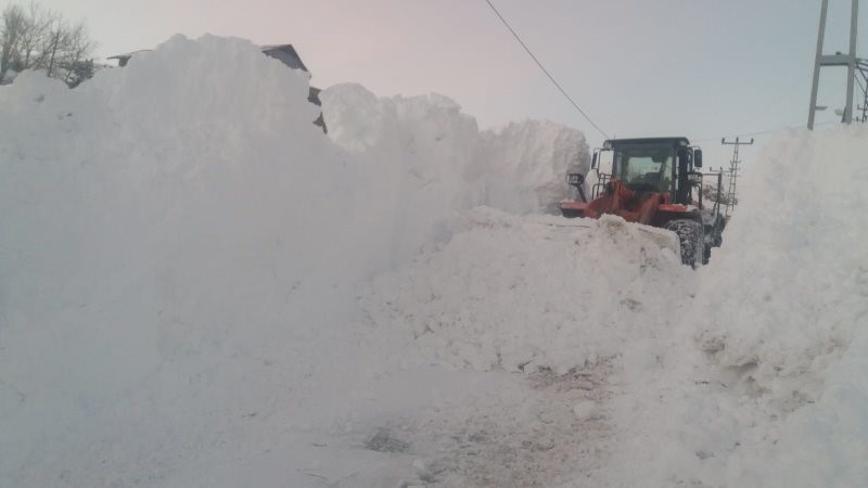 Kar ve tipi Posof’u esir aldı