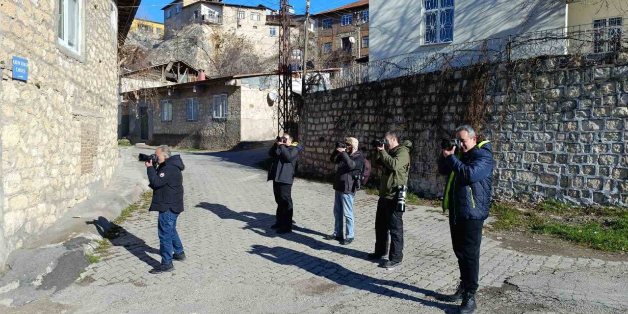 Doğa fotoğrafçıları rotasını Çemişgezek’e çevirdi