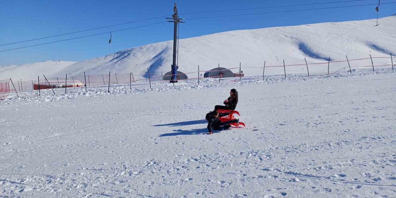 Abalı Kayak Merkezi’nde sezon açıldı