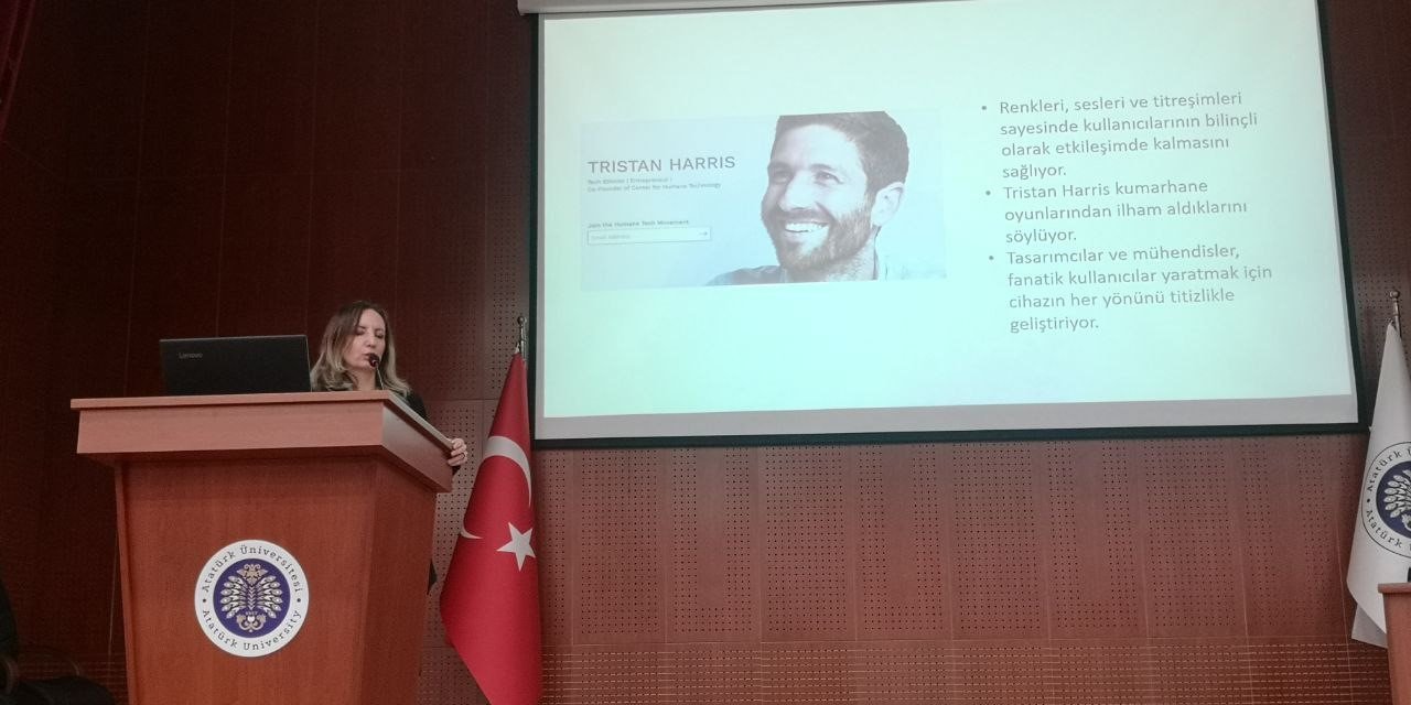 Atatürk Üniversitesi’nde ekran bağımlılığı konferansı