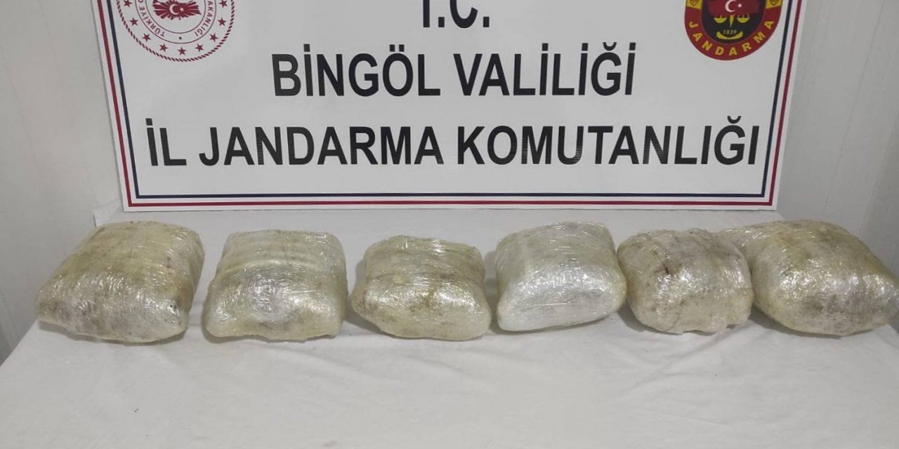 Bingöl’de uyuşturucu operasyonu: 2 gözaltı