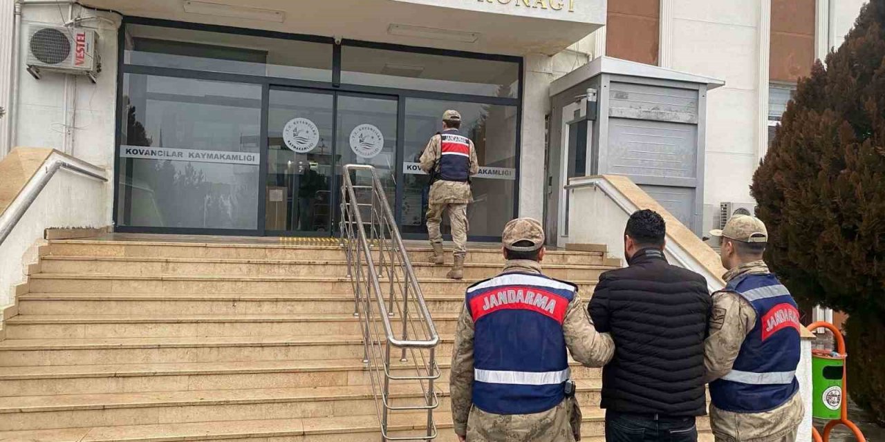 Elazığ’da hakkında 5 yıl kesinleşmiş hapis cezası bulunan zanlı yakalandı