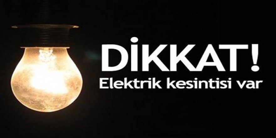 Kars'ta elektrik kesintisi