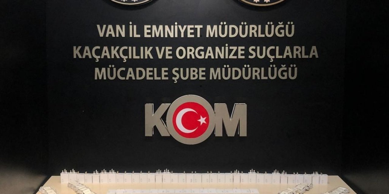 Van’da gümrük kaçakçılığı operasyonları