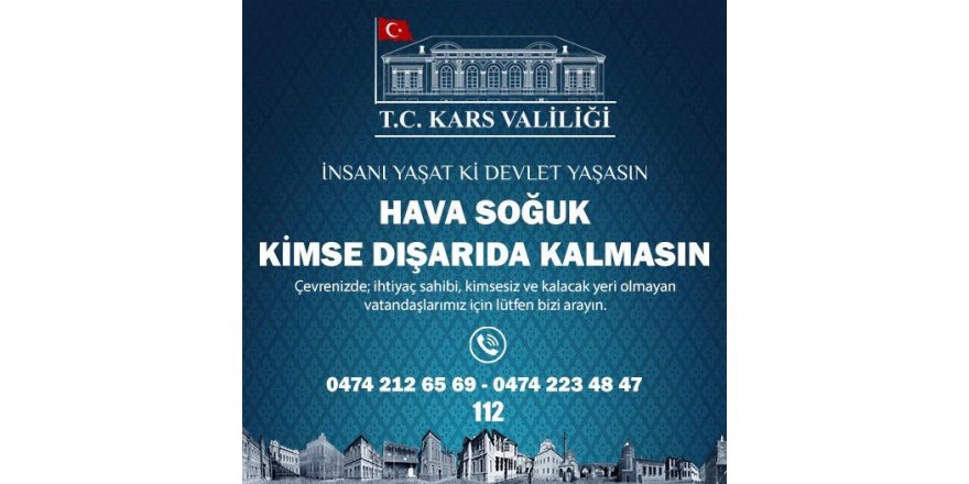 Kars'ta Kimse Dışarda Kalmayacak