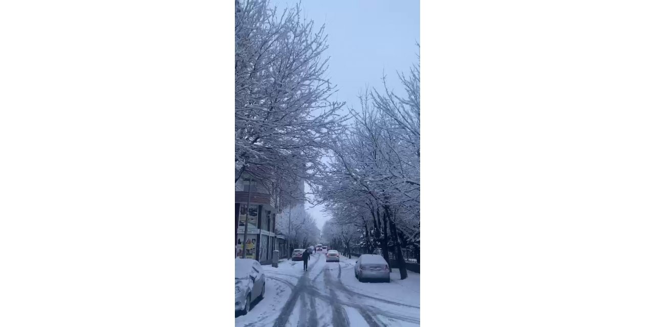 Patnos’ta köy yolları ulaşıma kapandı