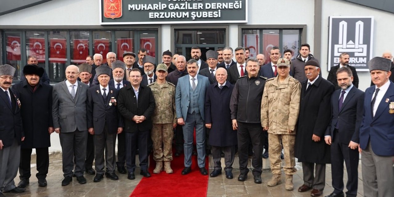 Muharip Gaziler’e yeni hizmet binası