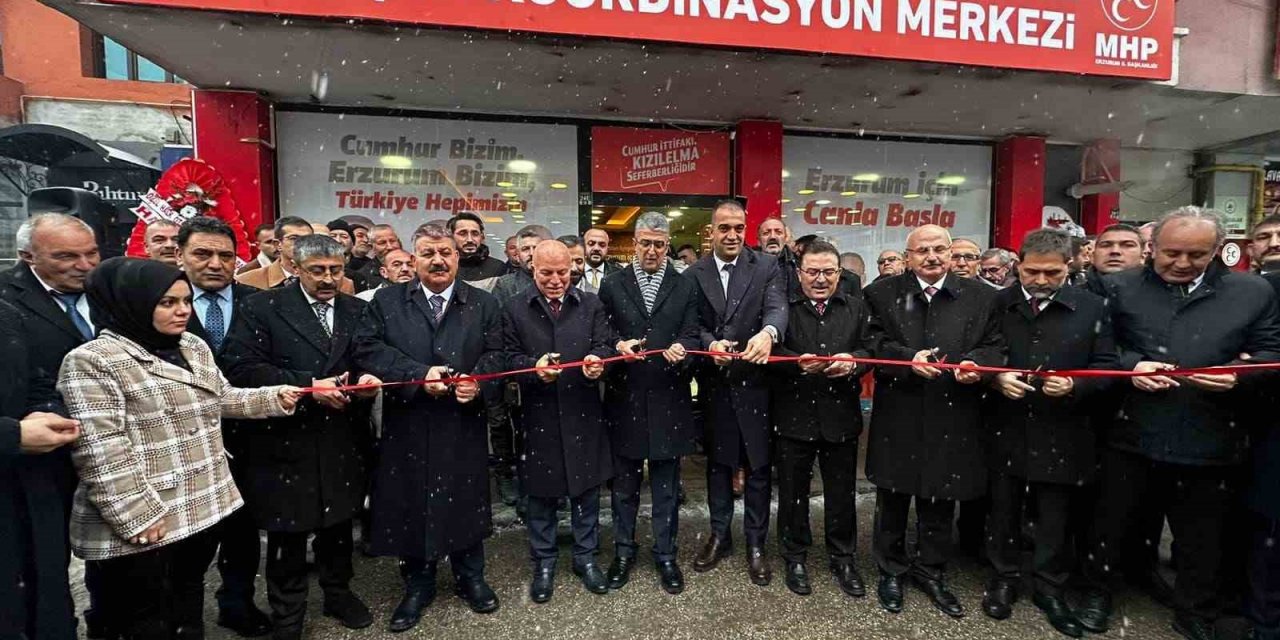 MHP seçim koordinasyon merkezi açıldı