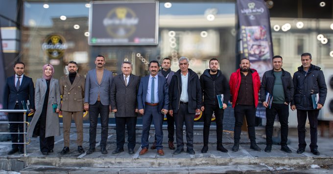 Kars'ta tekstil sektörünün güçlenmesi için sektör temsilcileriyle bir araya gelindi