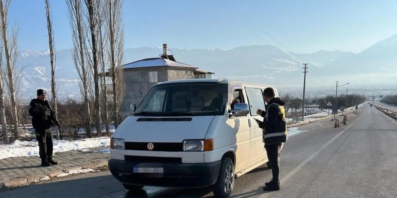 Erzincan’da asayiş uygulaması