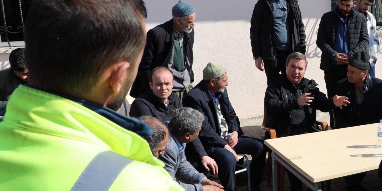 Vali Aydoğdu, madencilerin ailelerini yalnız bırakmıyor