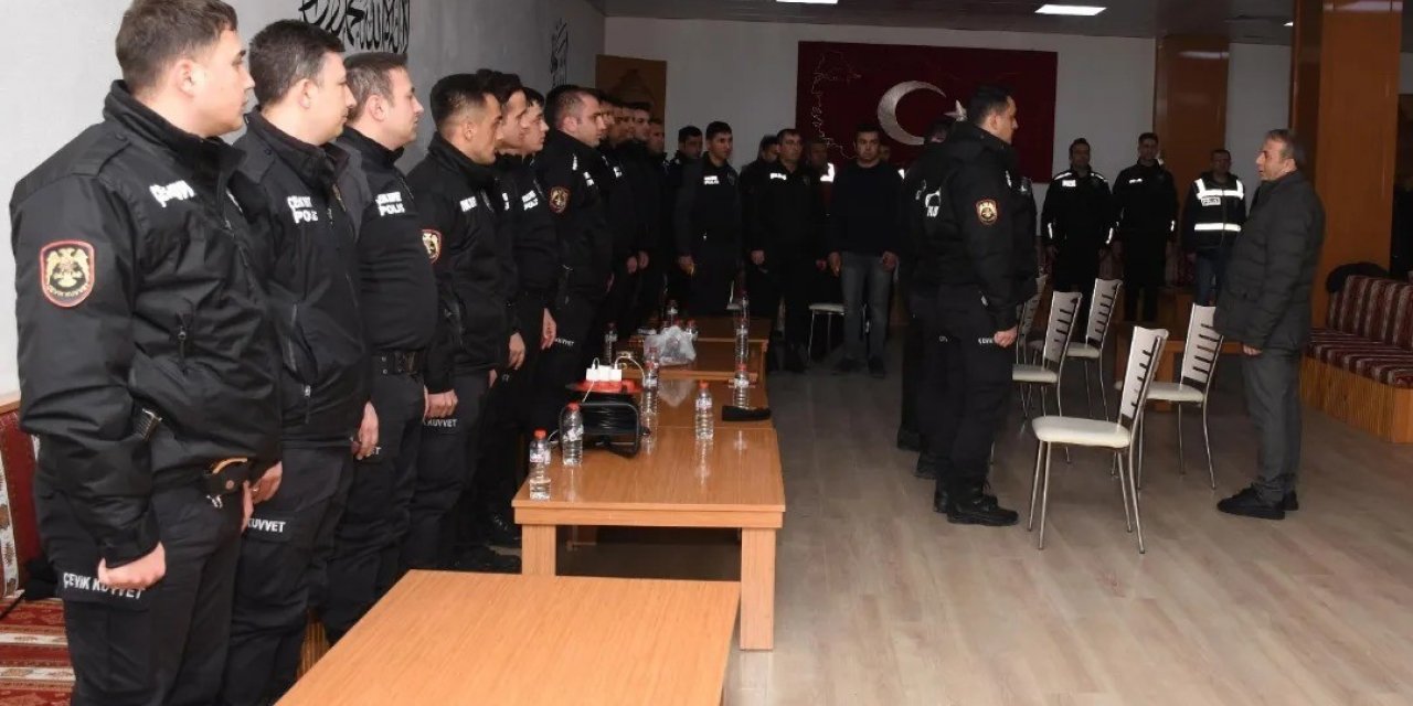 Emniyet Müdürü Kurt, İliç’te polis ekiplerince alınan tedbirleri denetledi