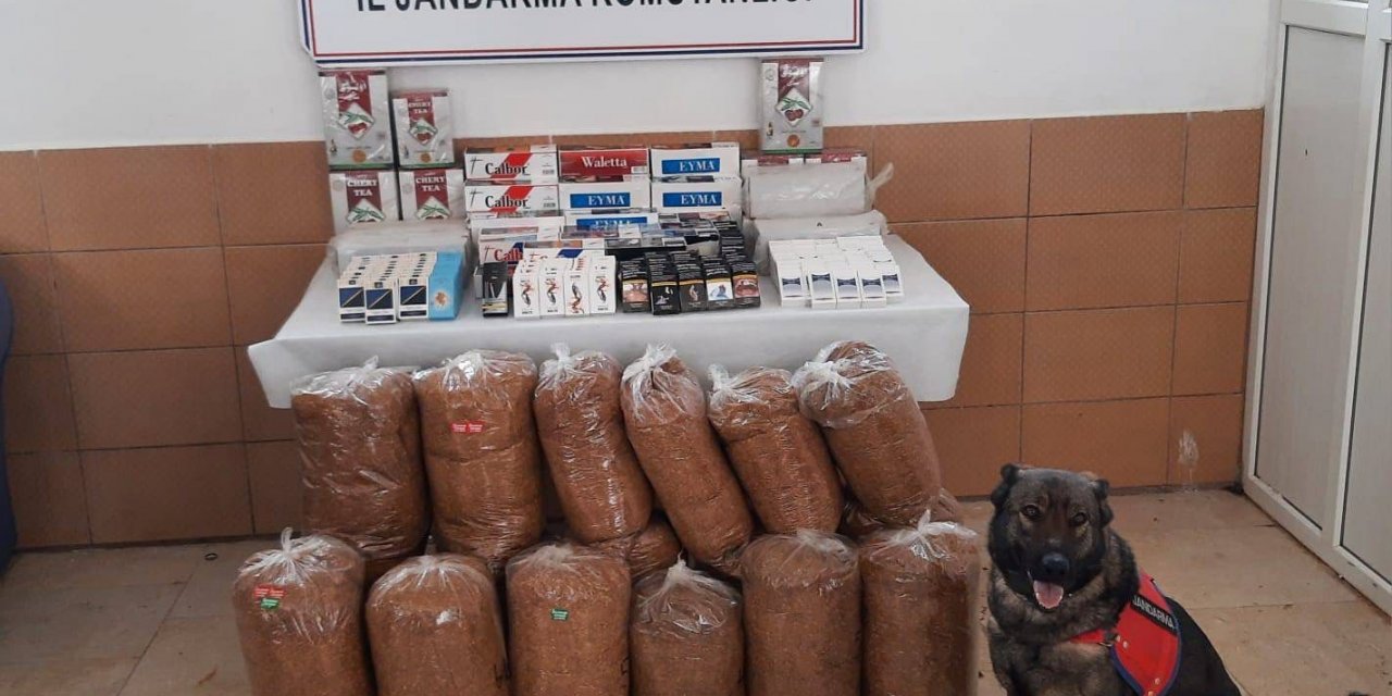 Elazığ’da 150 kilo kaçak tütün ele geçirildi