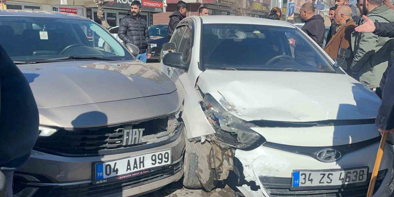 Ağrı’da dikkatsizlik kazayı beraberinde getirdi