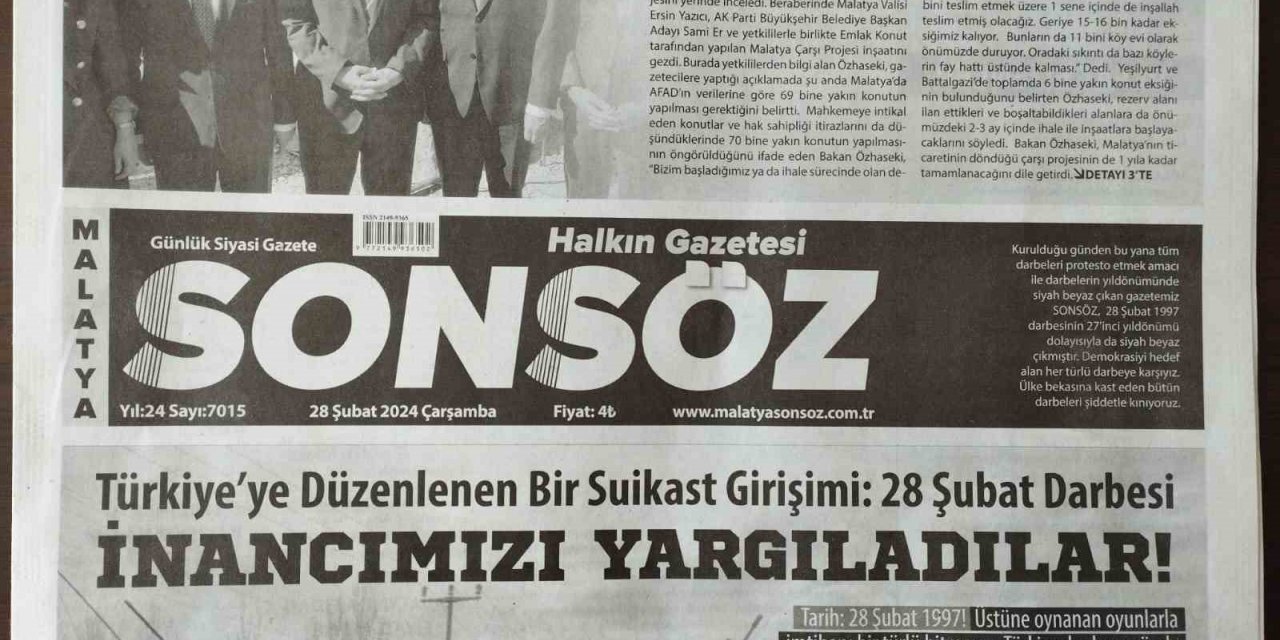 28 Şubat ’Siyah-Beyaz’ hatırlandı