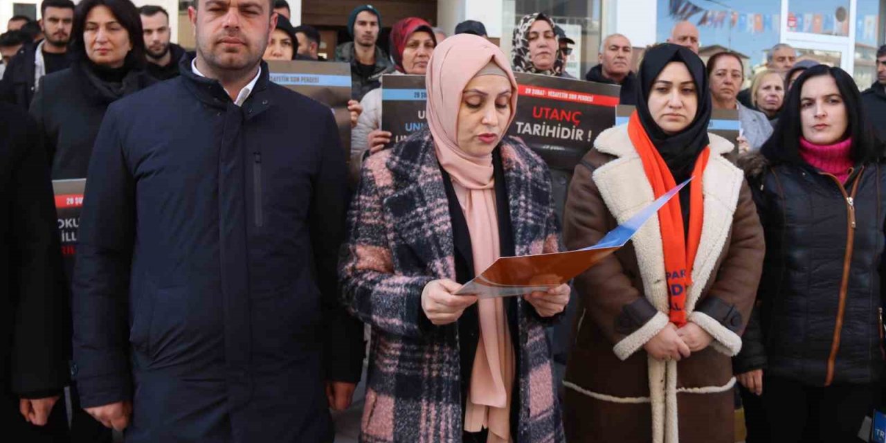 AK Parti Iğdır İl Başkanlığı 28 Şubat darbesini kınadı