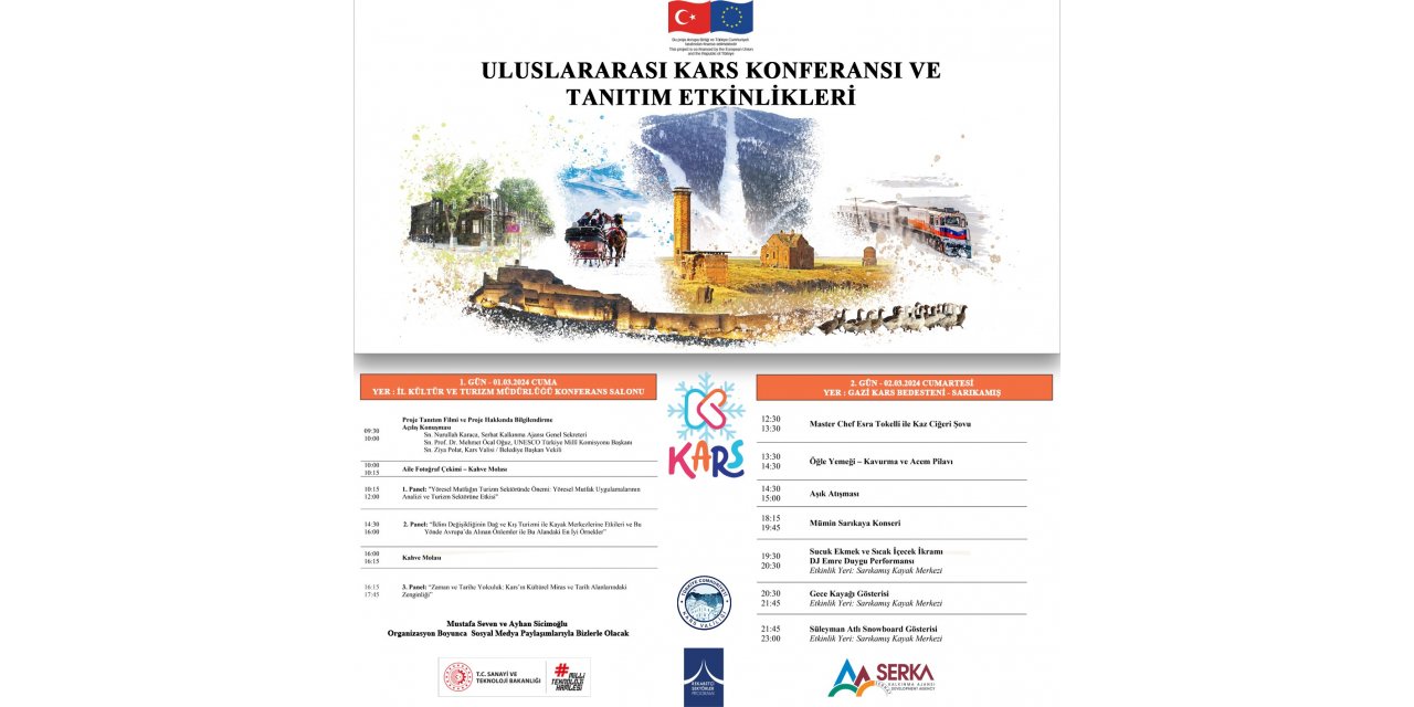 Kars, uluslararası konferans ile dünyaya tanıtılıyor