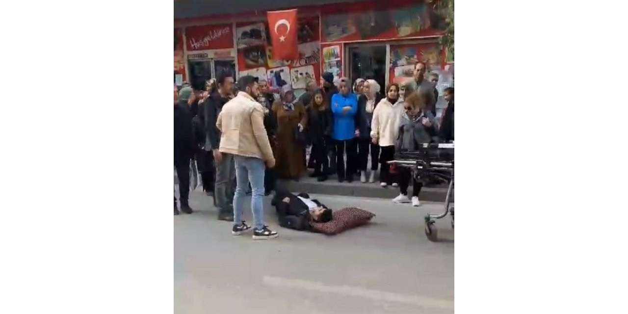 Elazığ’da yolun karşısına geçmeye çalışan yayaya otomobil çarptı