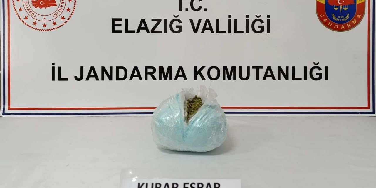 Elazığ’da  jandarma uyuşturucuya geçit vermiyor