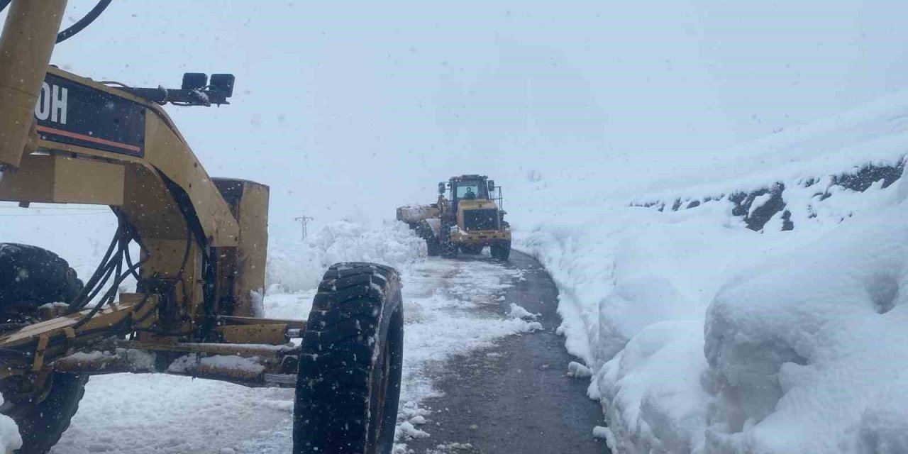 Hakkari’de kapanan 191 yerleşim yolu yeniden açıldı