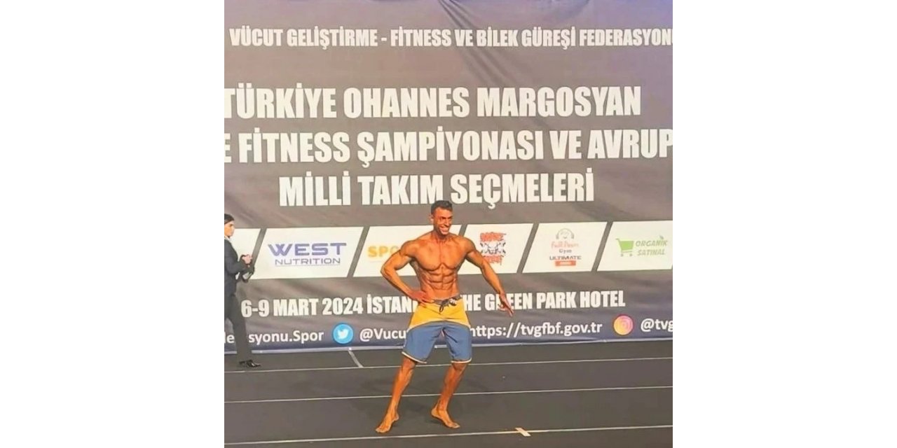 Elazığlı sporcu Erikçi, Türkiye 3.’sü oldu