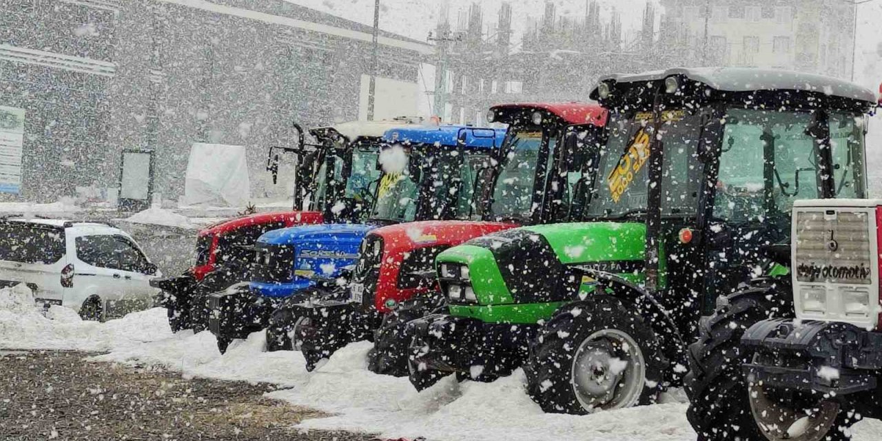 Mart ayında Ardahan’a kar sürprizi