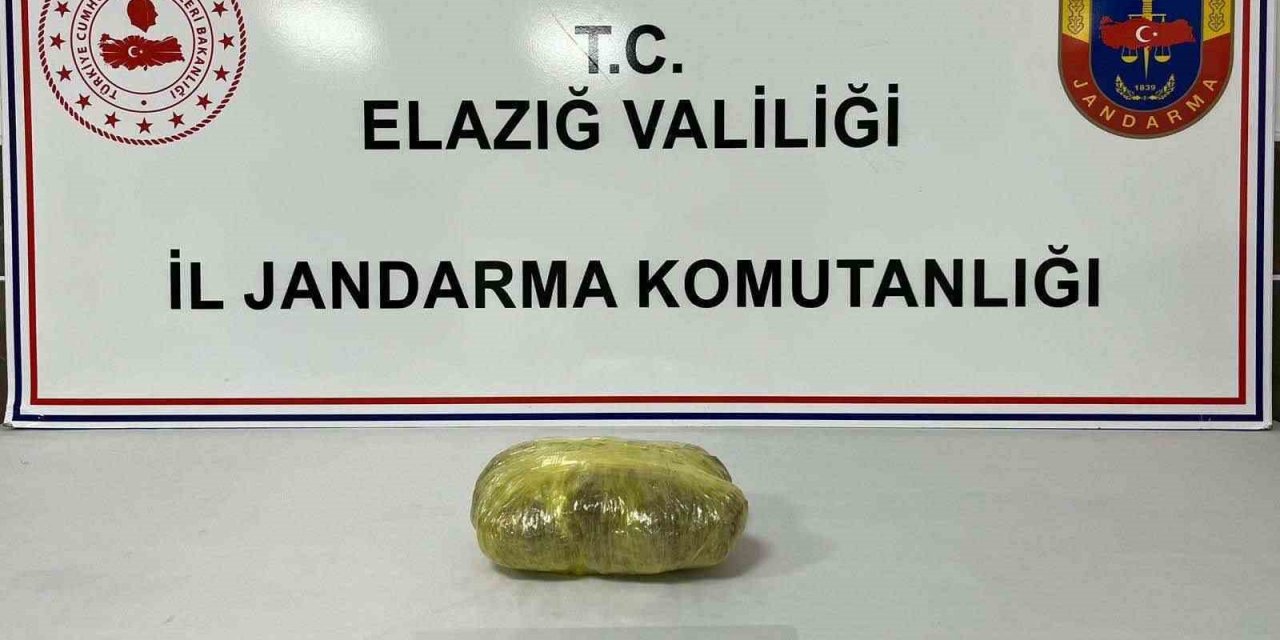 Elazığ’da uyuşturucu taciri yakalandı