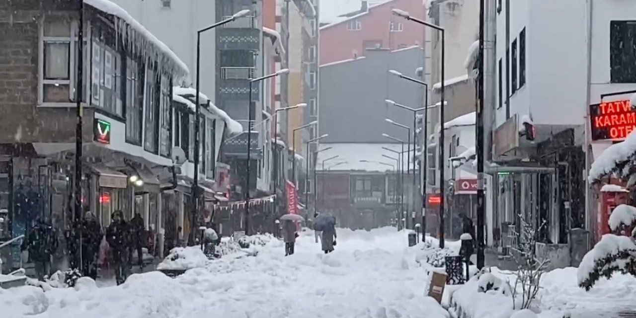 Tatvan’da okullar tatil edildi