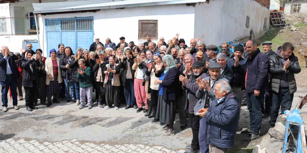 Arguvan köylerinde Kızıldaş’a yoğun ilgi