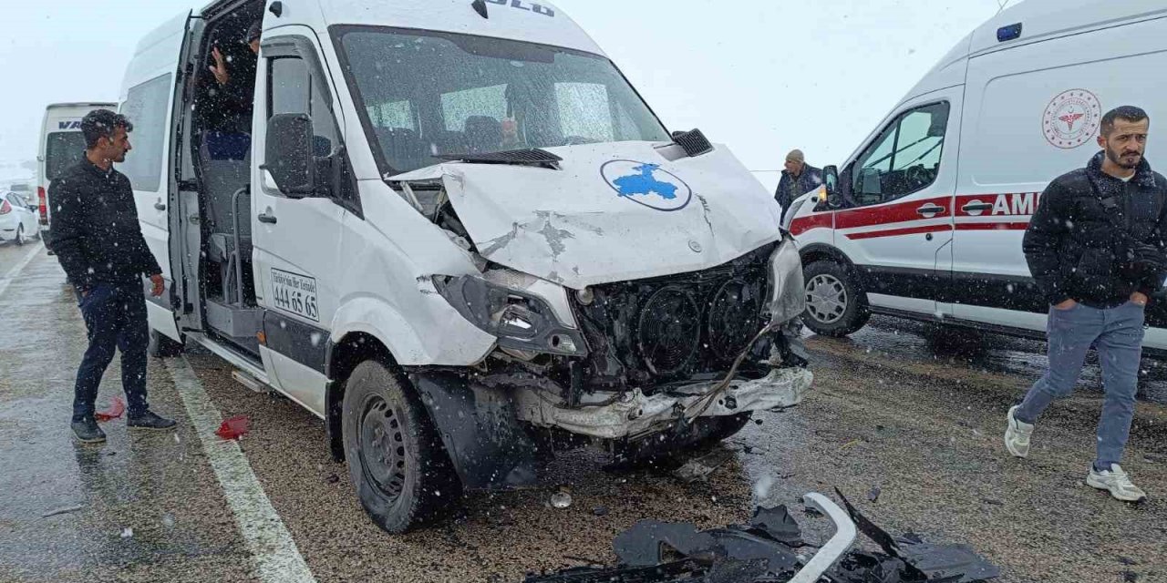 Van’da trafik kazası: 1 yaralı