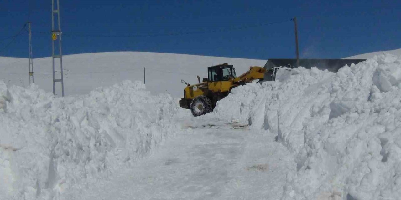 Kars’ta kar geçit vermiyor. 29 köy yolu ulaşıma kapandı