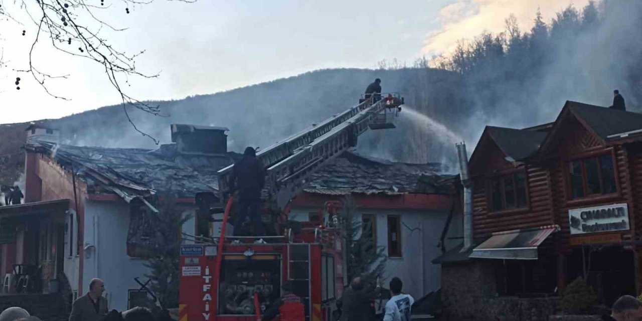 Bingöl’de termal tesislerde yangın