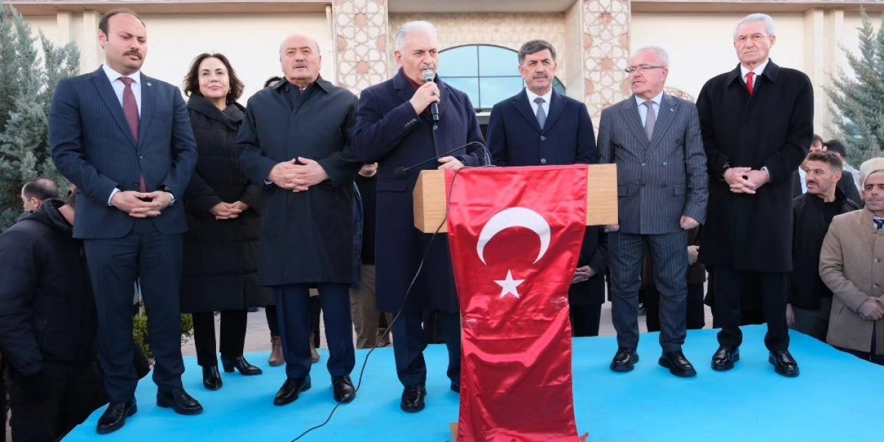 Yıldırım, yerel seçim çalışmaları için Erzincan’a geldi