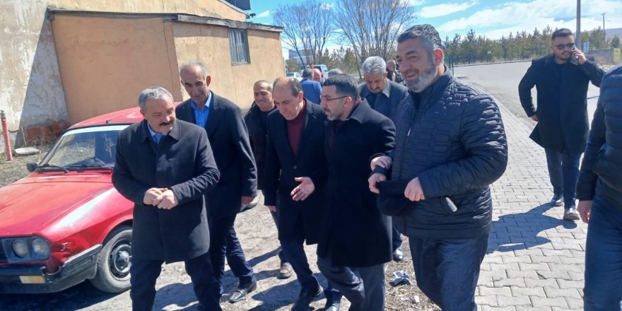 Milletvekili Adem Çalkın, Organize Sanayi Esnafını ziyaret etti