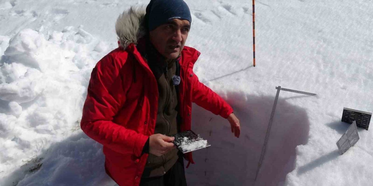 Palandöken’de güvenli pistler için çığ risk analizi