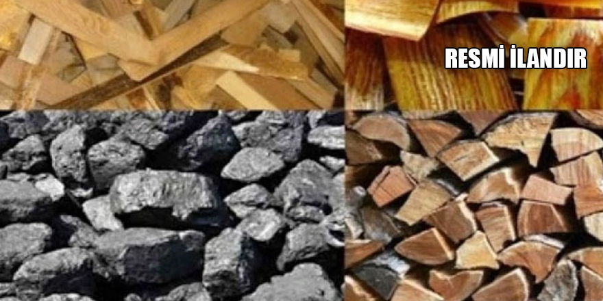 Kömür ve odun satın alınacak