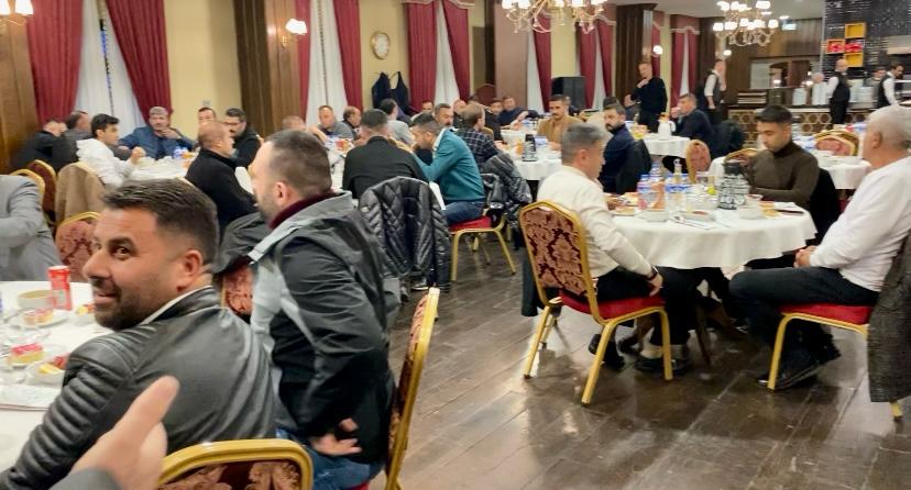 Kars Şoförler ve Otomobilciler Esnaf Odasının iftar buluşması