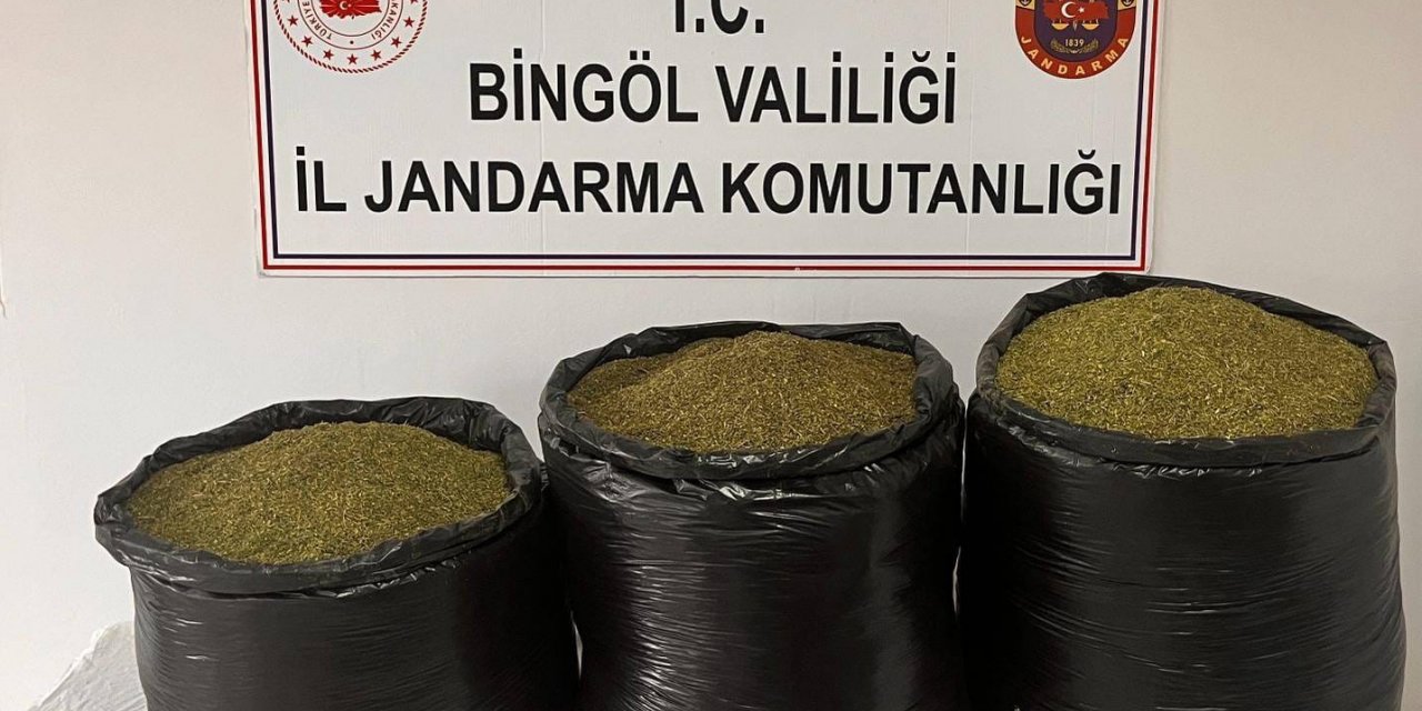 Bingöl’de 53 kilo uyuşturucu yakalandı