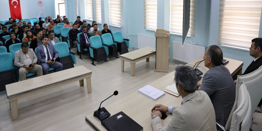 Kars'ta eğitim toplantısı düzenlendi