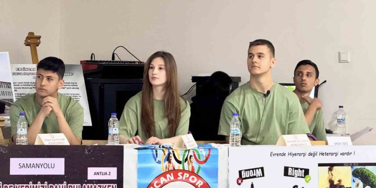 Liseler arası "Haydi Konuş" münazara yarışmasının çeyrek finali yapıldı