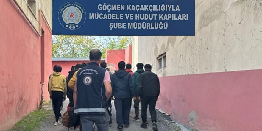 Kars'ta düzensiz göçmenler yakalandı