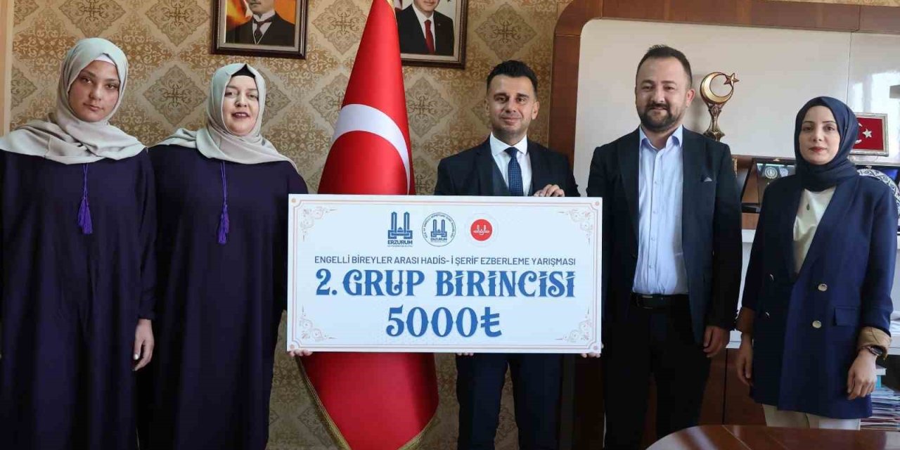 Erzurum’da ‘Engelli bireyler arası Hadis-i Şerif ezberleme yarışması’