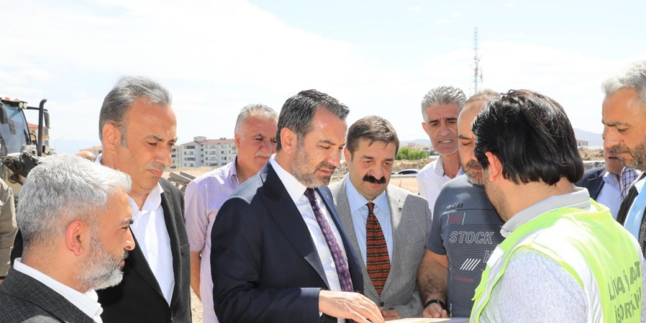 Başkan Şerifoğulları, sahada incelemelerde bulundu