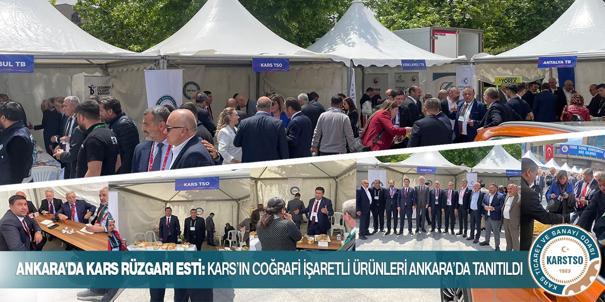 Kars’ın coğrafi işaretli ürünleri Ankara'da tanıtıldı