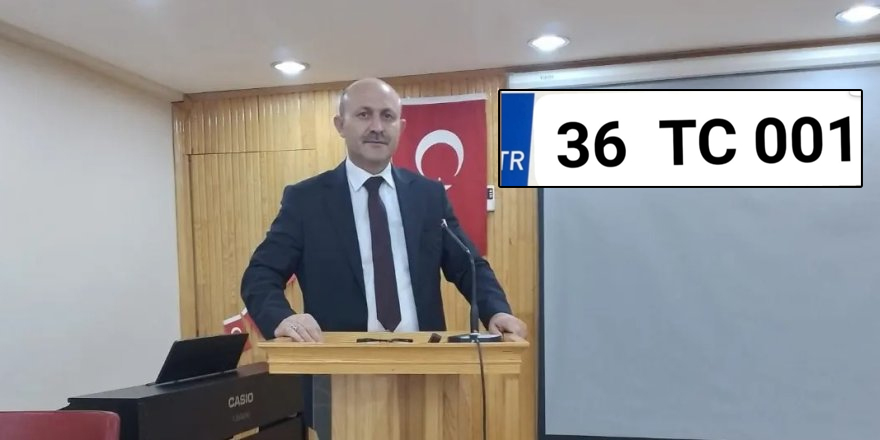 Kars'ta 'TC' ve 'ATA' plakaları hizmete sunuldu