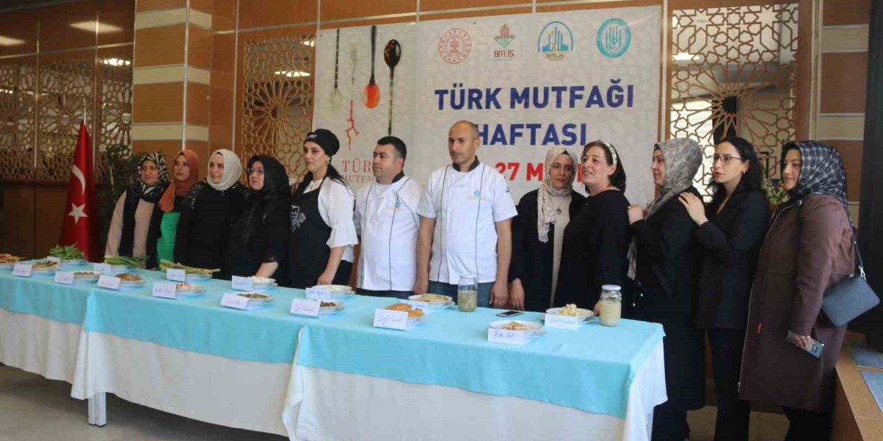 Bitlis’te ‘Türk Mutfağı Haftası’ etkinlikleri