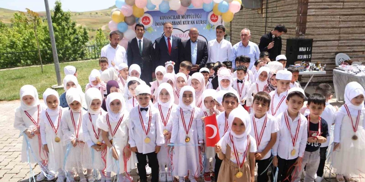 Elazığ’da 4-6 yaş Kur’an kursları kapanış programı düzenlendi