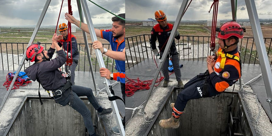 Kars AFAD’ın eğitimleri sürüyor