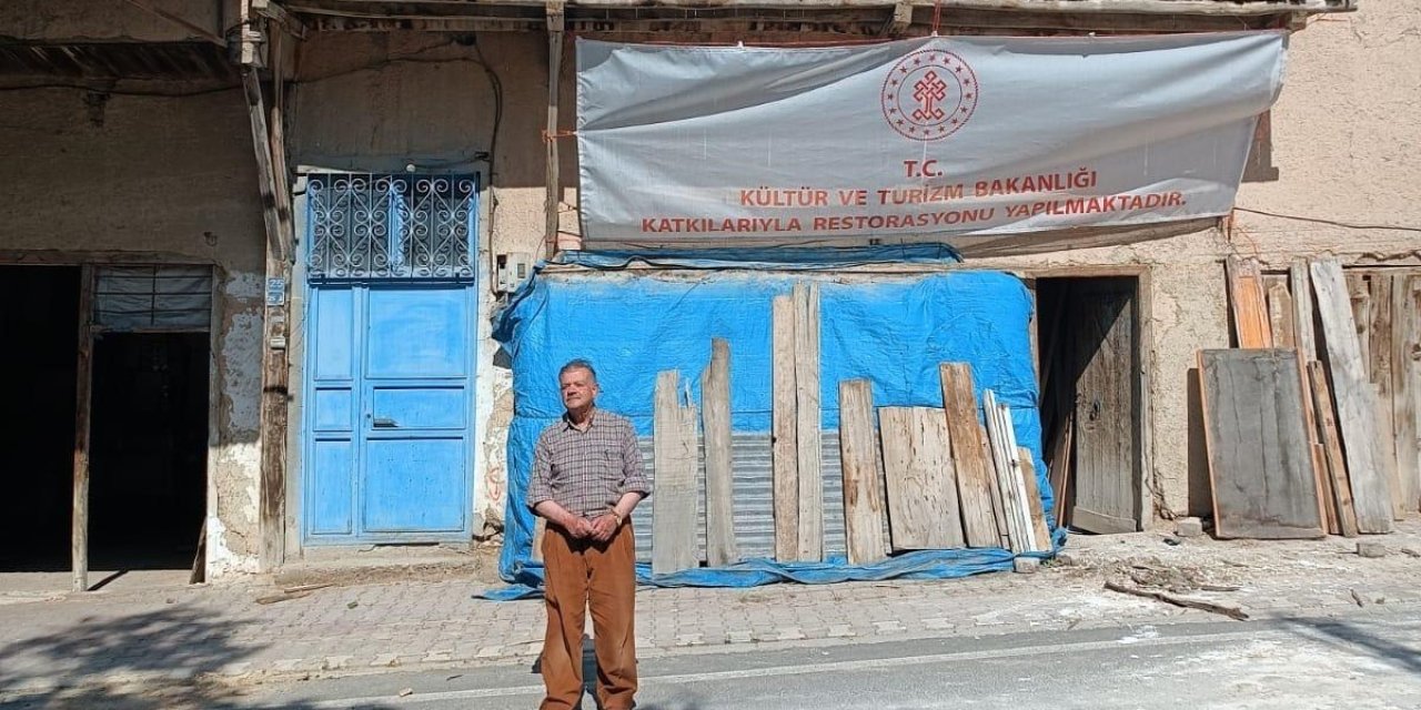 Cumhuriyet Tepesi altında ilk restorasyon