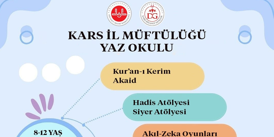 Kars'ta yaz okulu başlıyor